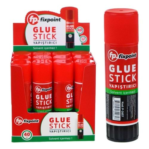 STİCK YAPIŞTIRICI-FİXPOİNT 40GR PKT*12 P-2657