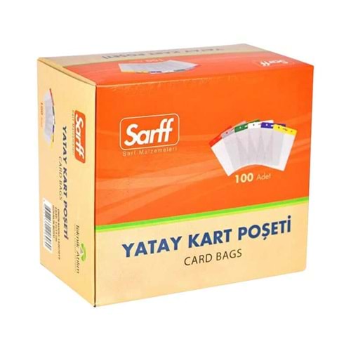 YATAY KART POŞETİ-SARFF 12x11 PKT*100