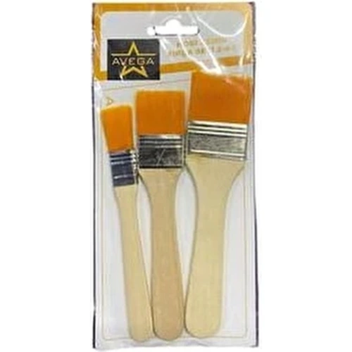 FIRÇA-ZEMİN AHŞAP SAP SET PKT*3