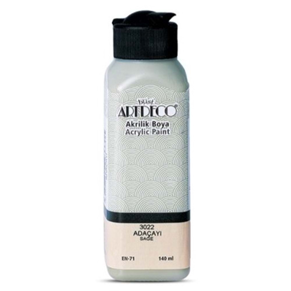 AKRİLİK BOYA-140ML.ARTDECO*3022-ADAÇAYI