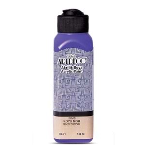 AKRİLİK BOYA-140ML.ARTDECO*3048-KOYU MOR