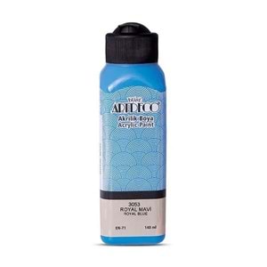 AKRİLİK BOYA-140ML.ARTDECO*3053-ROYAL MAVİ