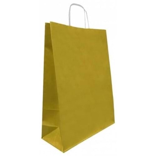 BÜKLÜM SAPLI ÇANTA-25x31*GOLD