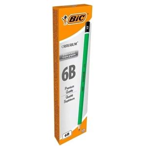 DERECELİ KALEM-BİC PREMİUM 6B PKT*12
