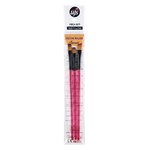 FIRÇA-UFS PLASTİK SAP HOBİ SET PKT*3 NO.6
