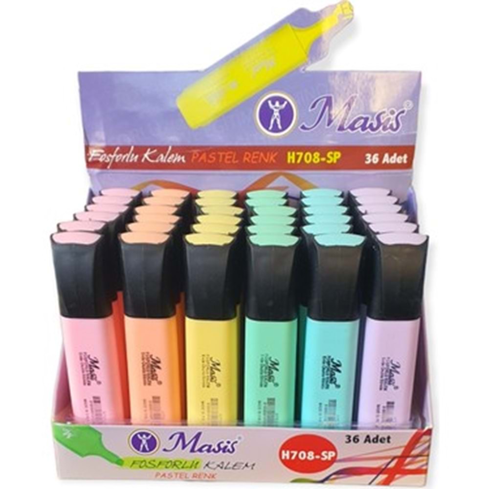 FOSFORLU KALEM-MASİS PKT*36 STANDLI FOSFORLU