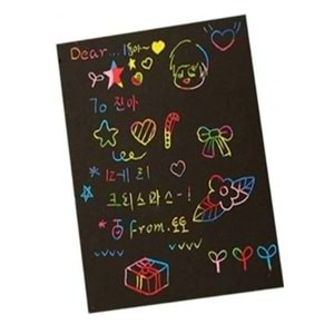 GÖKKUŞAĞI KAZIMALI KAĞIT-A4 PKT*10