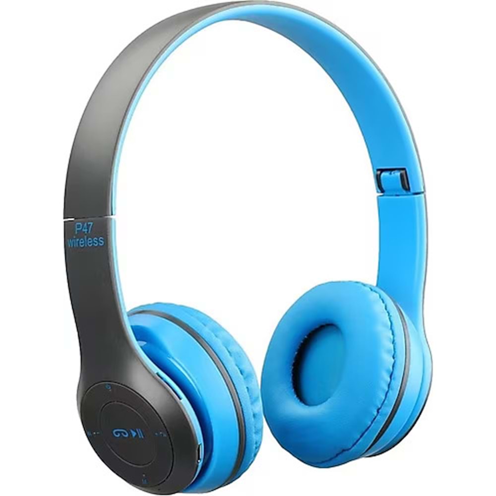 KULAKLIK-MEGATECH WİRELESS*MAVİ