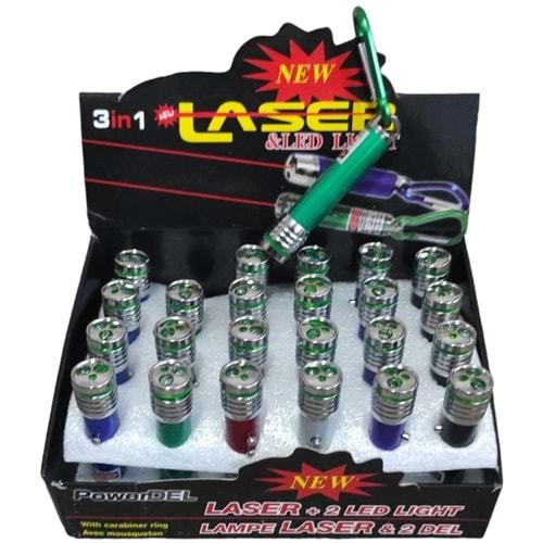 LAZER ANAHTARLIK PKT*24