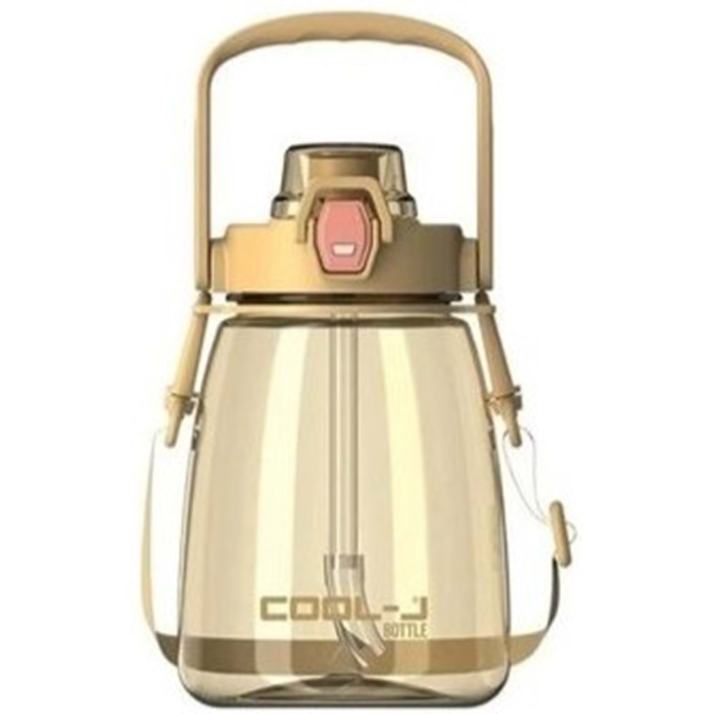 MATARA-ASKILI PİPETLİ TRITAN SPORCU*1200ML-SARI