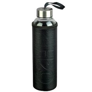 MATARA-H2O CAM*DERİ KILIFLI 500ML*KOYU -87252
