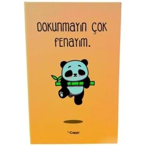 NOT DEFTERİ-A5 CAPPİ SÖZLÜ SERT KAPAK*ÇİZGİLİ