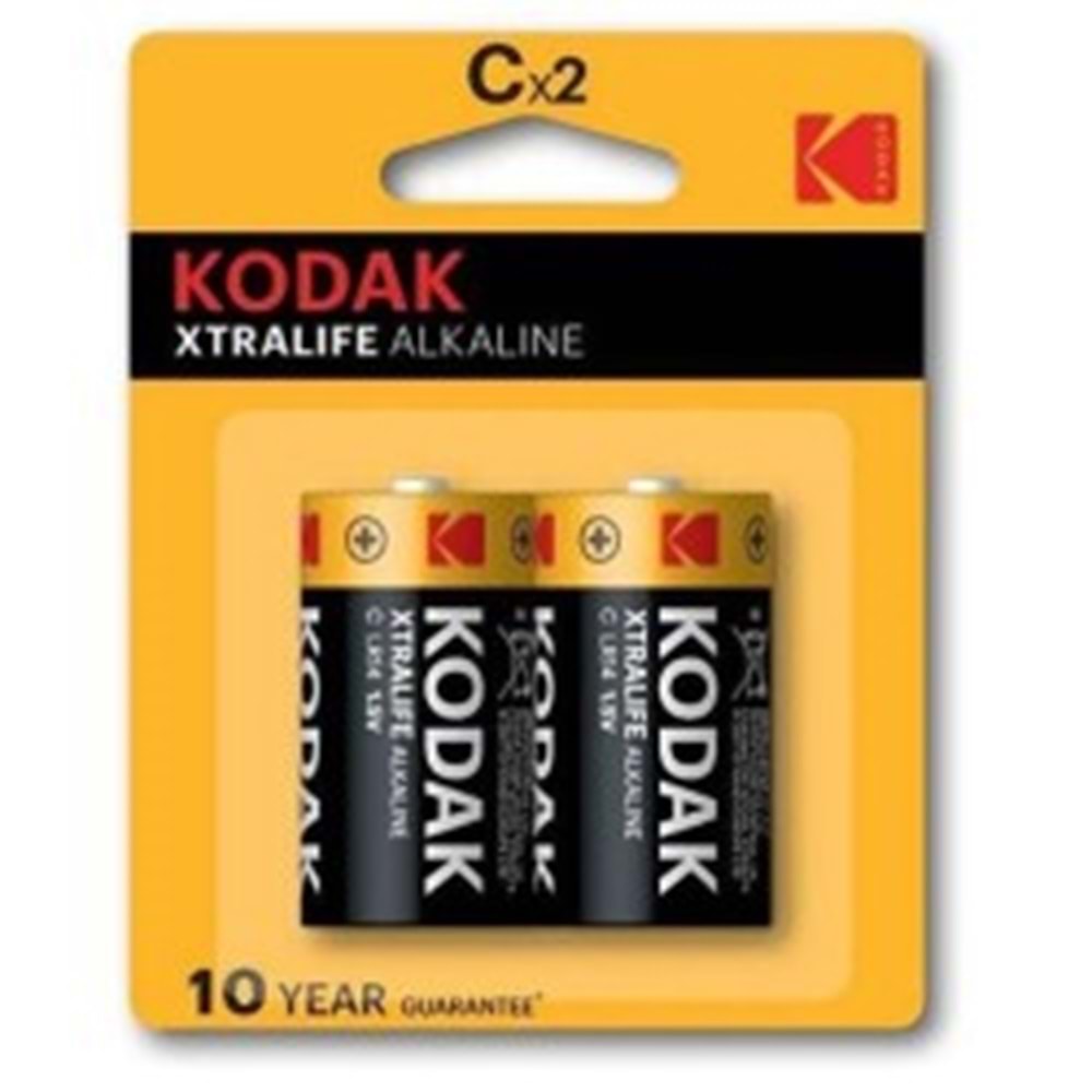 PİL-C ORTA BOY XTRALİFE ALKALİN PKT*2