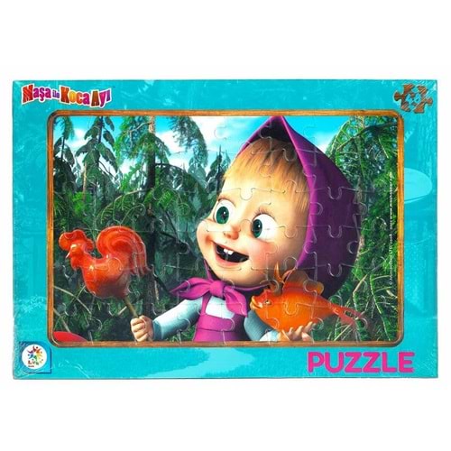 PUZZLE-48 PARÇA MASHA İLE KOCA AYI