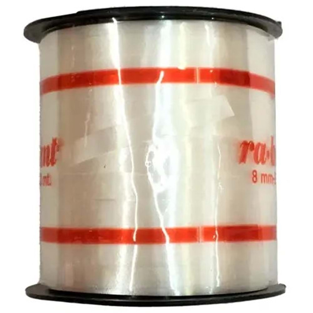 RAFYA-RABANT 8MMx200MT*BEYAZ