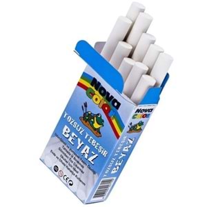 TEBEŞİR-NOVA COLOR TOZSUZ PKT*10