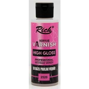 VERNİK-120 CC.RİCH HIGH GLOSS SU BAZLI-2520