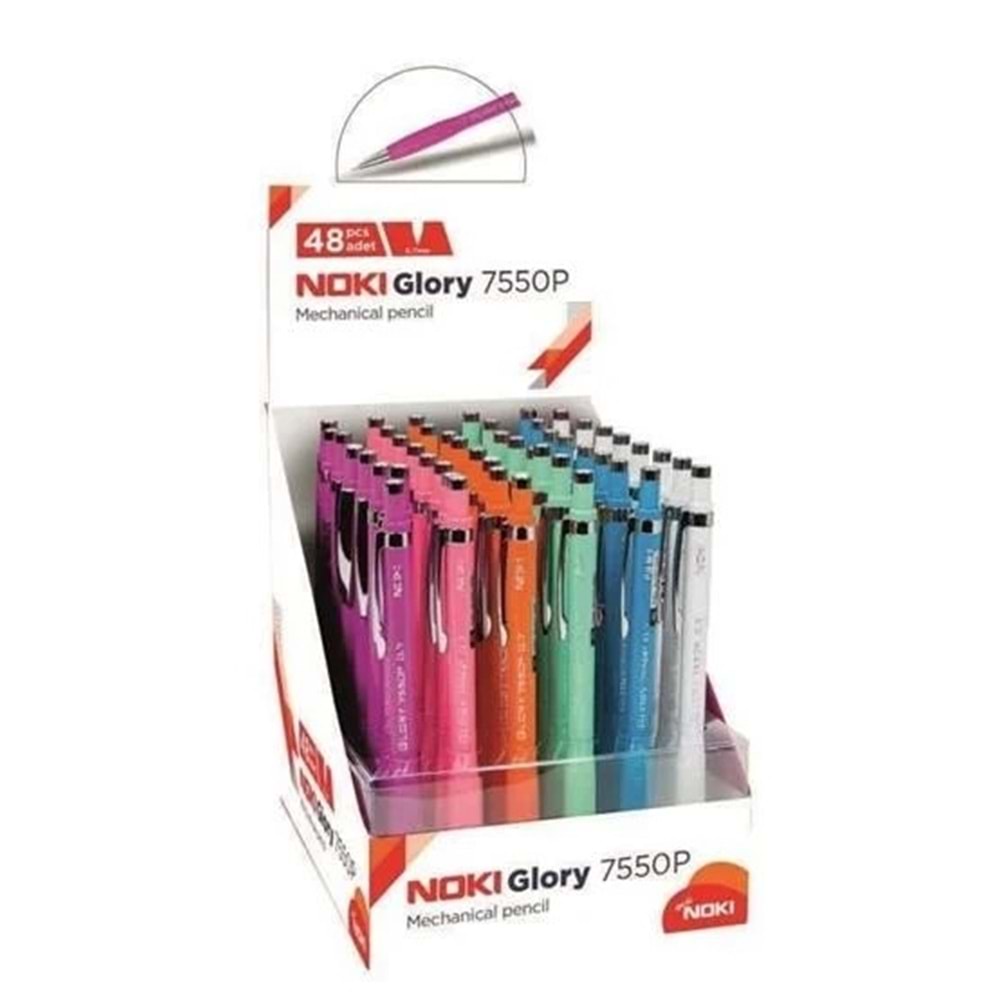 VERSATİL KALEM-NOKI 0,7 GLORY PASTEL STANDLI PKT*48