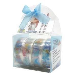 STİCKER-HOLOGRAMLI FİGÜR KURDELE PKT*16