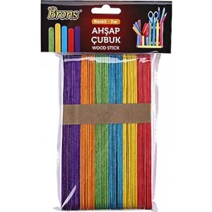 DİL ÇUBUĞU-KÜÇÜK BOY BRONS*RENKLİ BR-902