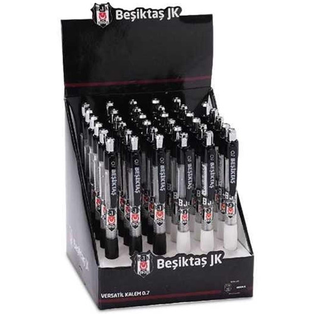 VERSATİL KALEM-TARAFTAR ŞEFFAF 0,7 PKT*36-BEŞİKTAŞ