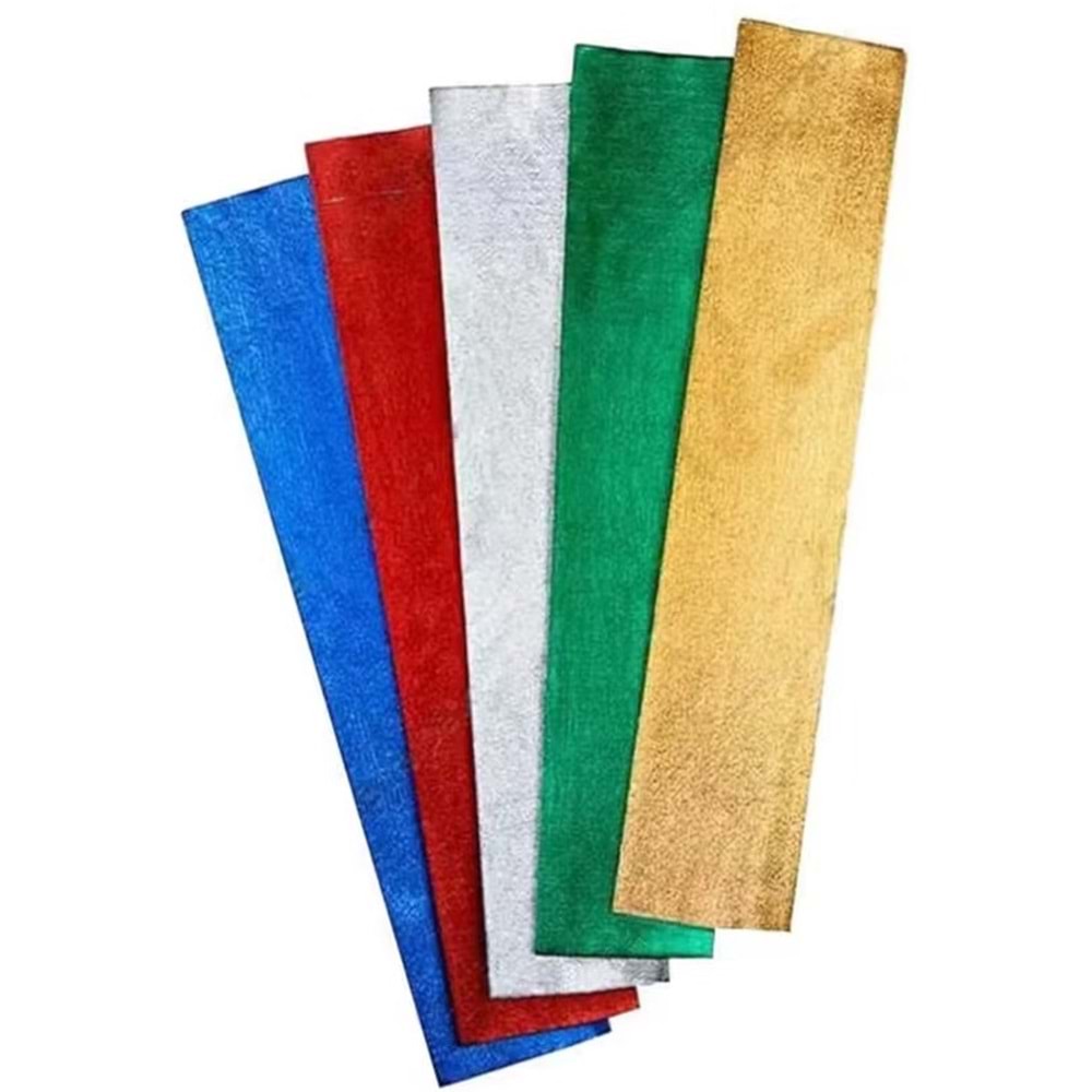 METALİK KRAPON KAĞIDI-NOVA COLOR PKT*5
