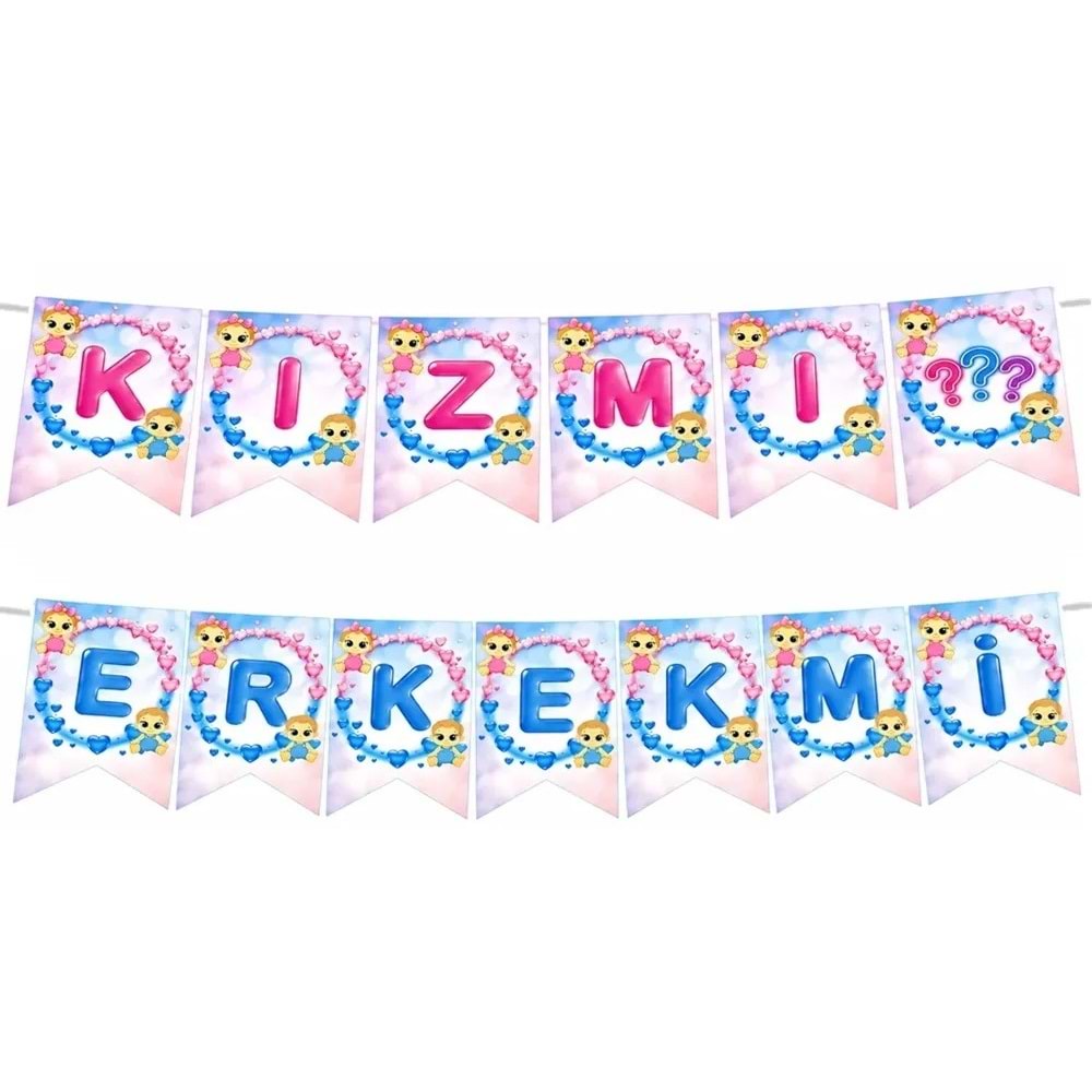 DUVAR DEKOR*KIZ MI ERKEK Mİ ?
