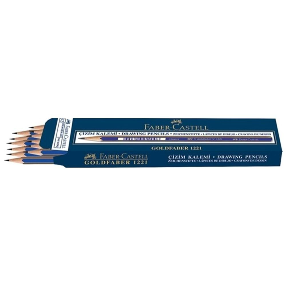 DERECELİ KALEM-FABER CASTELL PKT*12