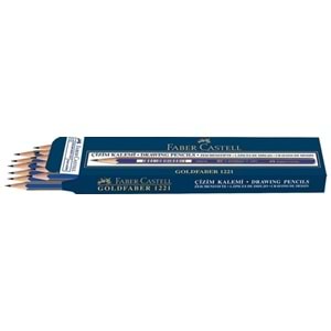 DERECELİ KALEM-FABER CASTELL PKT*12