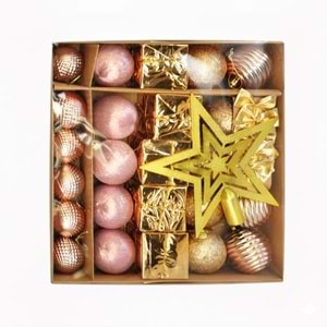 AĞAÇ SÜSLEME SETİ PKT*29 BRONZ