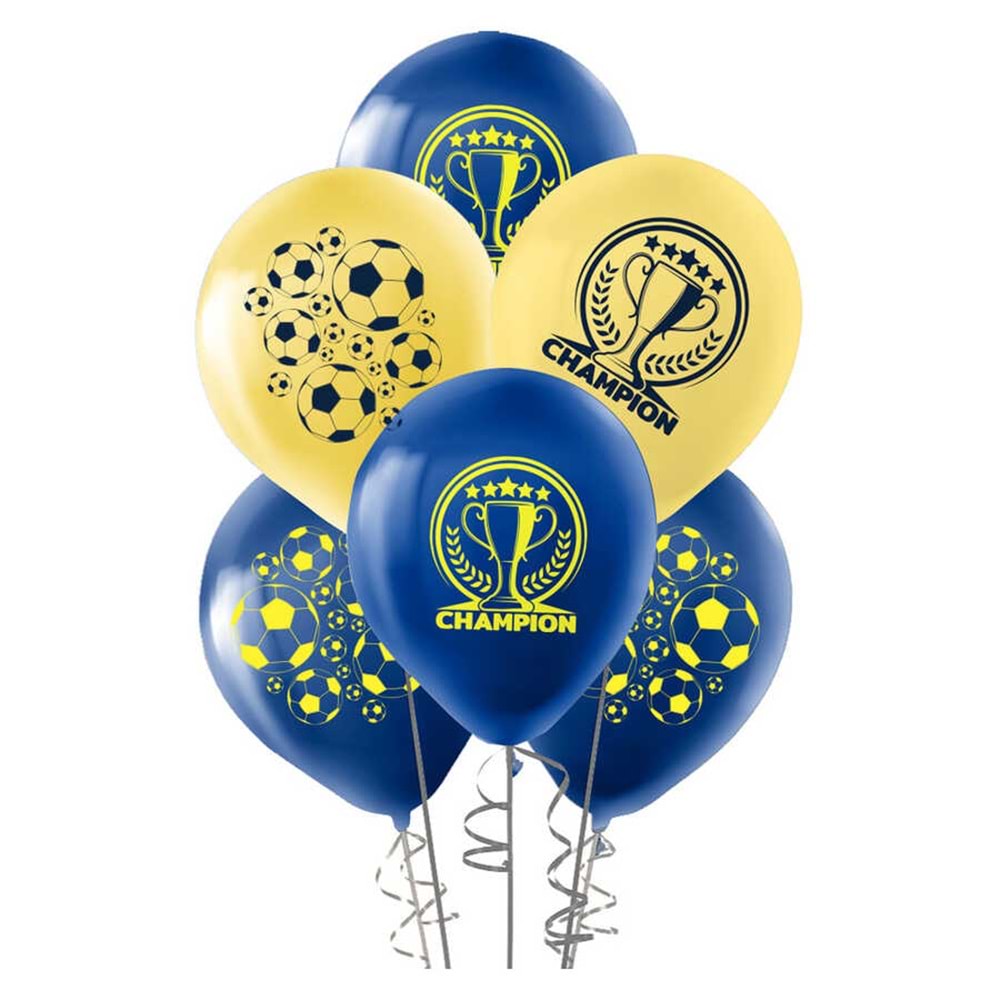 BALON-CHAMPİON KİKAJOY PKT*100-SARI LACİVERT