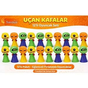 OYUNCAK-UÇAN KAFA PKT*12