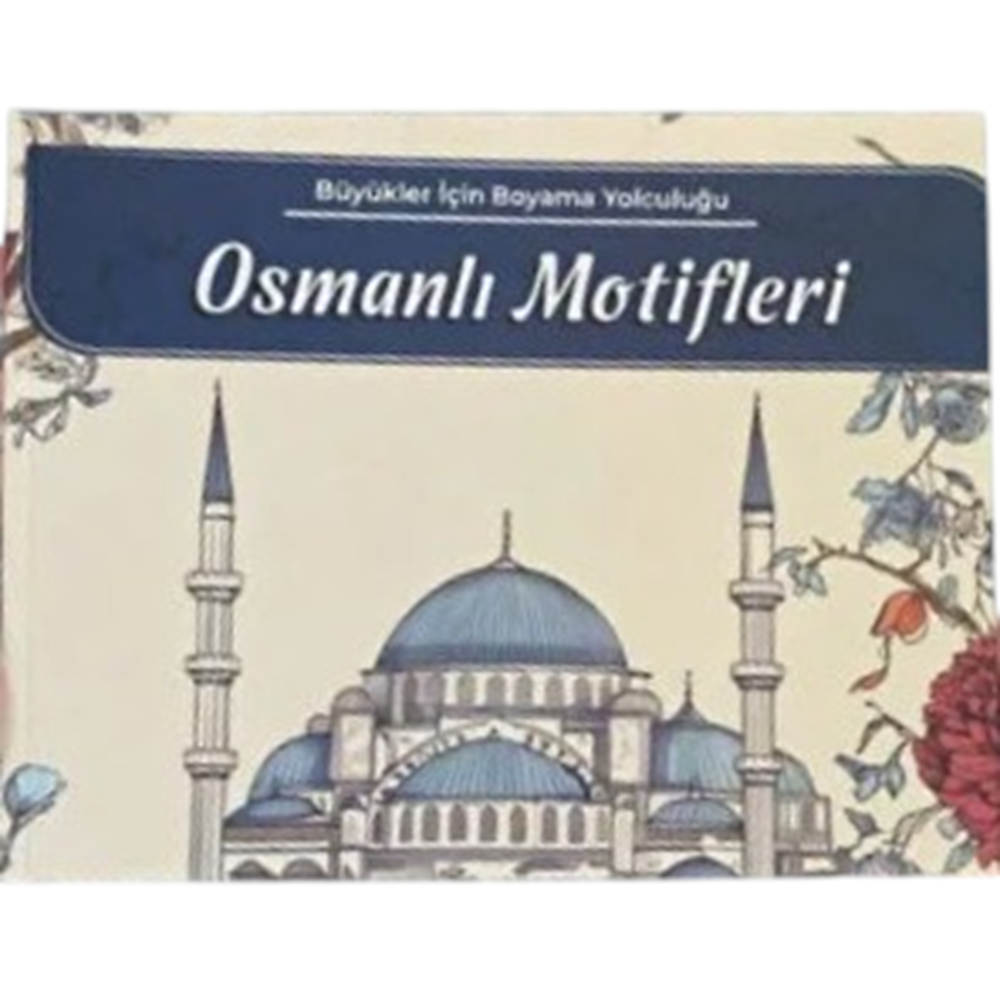 MANDALA BOYAMA KİTABI-OSMANLI MOTİFLERİ