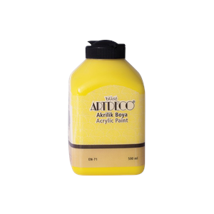 AKRİLİK BOYA-500ML.ARTDECO*3601-SARI