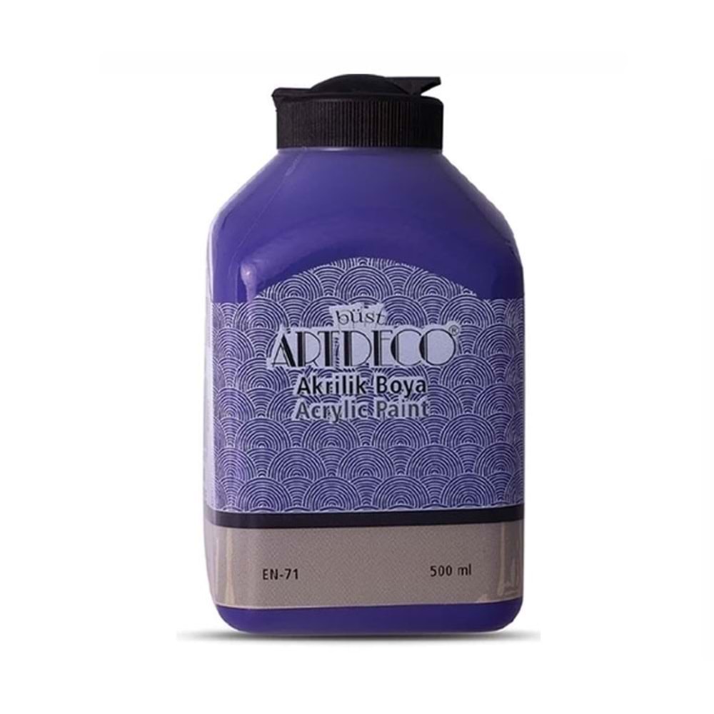 AKRİLİK BOYA-500ML.ARTDECO*3048-KOYU MOR