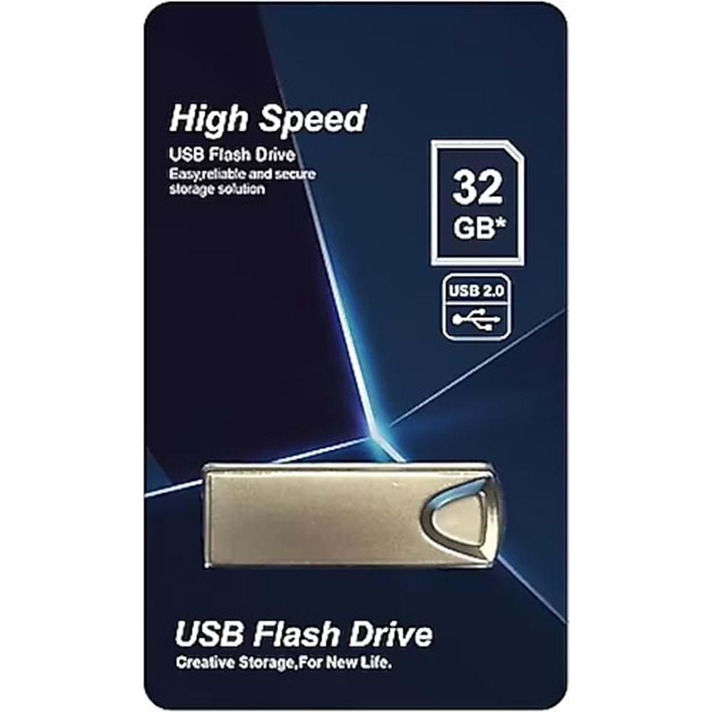 USB-2.0 ELBA METAL KASA*32 GB