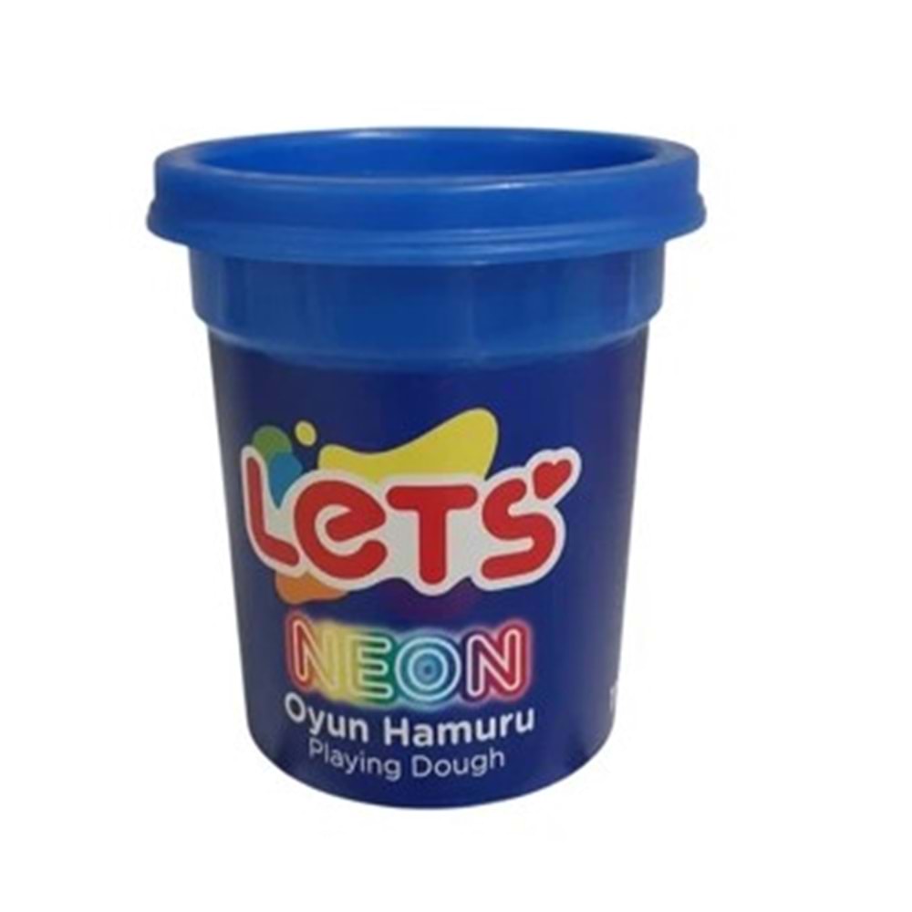 OYUN HAMURU-LETS 110GR-NEON MAVİ