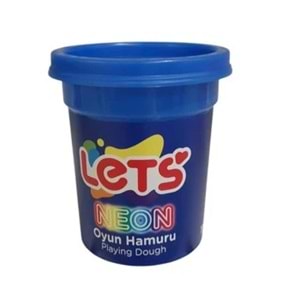 OYUN HAMURU-LETS 110GR-NEON MAVİ